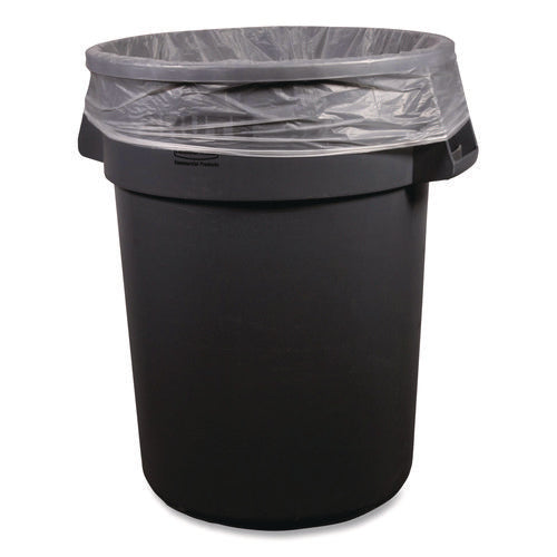 Image of Boardwalk® High-Density Can Liners, 45 gal, 22 mic, 40 x 48, Natural, Perforated Roll, 150/Carton