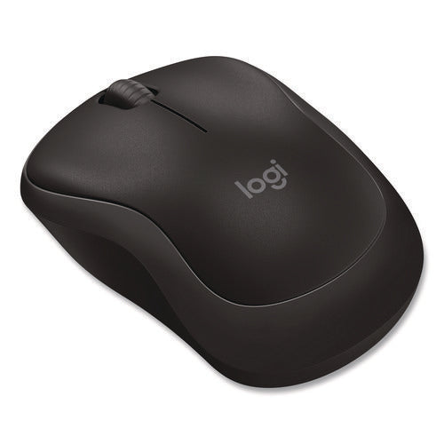 Image of Logitech® M240 for Business, 33 ft Wireless Range, Left/Right Hand Use, Graphite