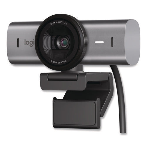 Image of Logitech® MX Brio 705 for Business Webcam, 3840 pixels x 2160 pixels, Black