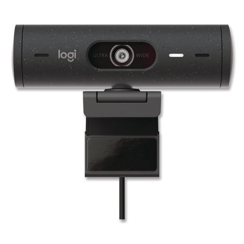 Image of Logitech® Brio 505 Plug and Play Webcam, 1920 pixels x 1080 pixels, 4 Mpixels, Graphite