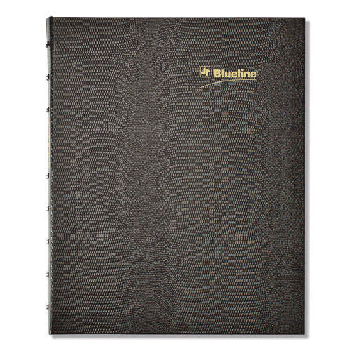 Image of Blueline® Plan and Link Weekly Appointment Planner, 9.25" x 7.25", Black Cover, 12-Month (Jan to Dec): 2025