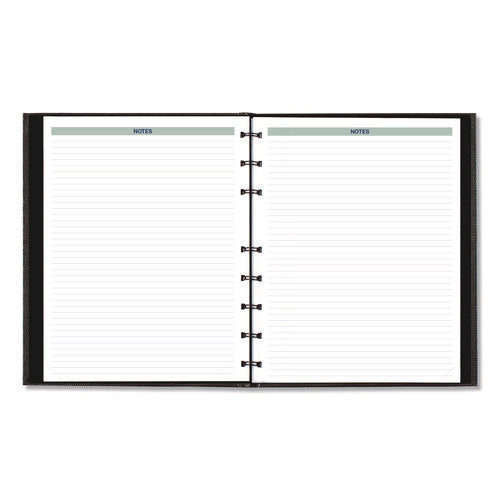 Image of Blueline® Plan and Link Weekly Appointment Planner, 9.25" x 7.25", Black Cover, 12-Month (Jan to Dec): 2025