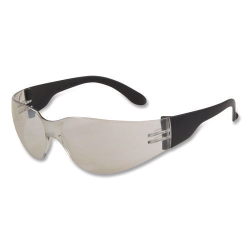 Image of Bouton® Zenon Z12 Rimless Indoor/Outdoor Optical Eyewear, Scratch-Resistant, Black Plastic Frame, Clear Polycarbonate Lens