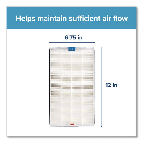 Image of Filtrete True HEPA Air Purifier Filter, 12 x 6.75 x 2