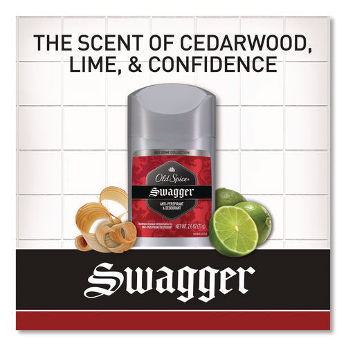 Image of Old Spice® Red Collection Swagger Antiperspirant and Deodorant for Men, 0.5 oz, 24/Carton