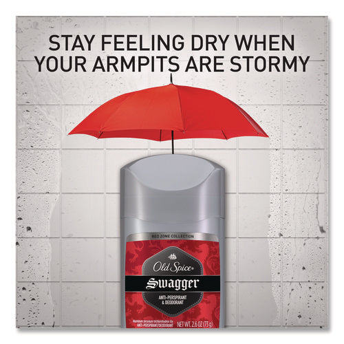 Image of Old Spice® Red Collection Swagger Antiperspirant and Deodorant for Men, 0.5 oz, 24/Carton
