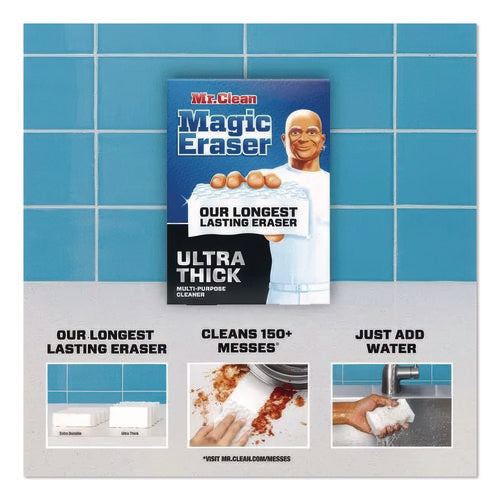 Image of Mr. Clean® Magic Eraser Ultra Thick, White, 5/Pack