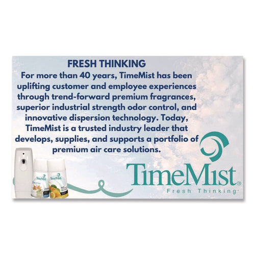 Image of TimeMist® Premium Metered Air Freshener Refill, Country Garden, 7.1 oz Aerosol Spray