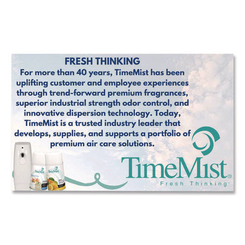 Image of TimeMist® Premium Metered Air Freshener Refill, Mango, 7.1 oz Aerosol Spray