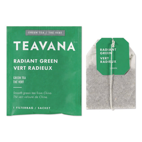 Image of Starbucks® Teavana Tea Bags, Radiant Green, 0.09 oz, 24/Box