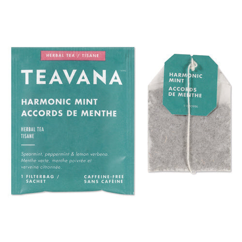 Image of Starbucks® Teavana Tea Bags, Harmonic Mint Decaf, 0.05 oz, 24/Box