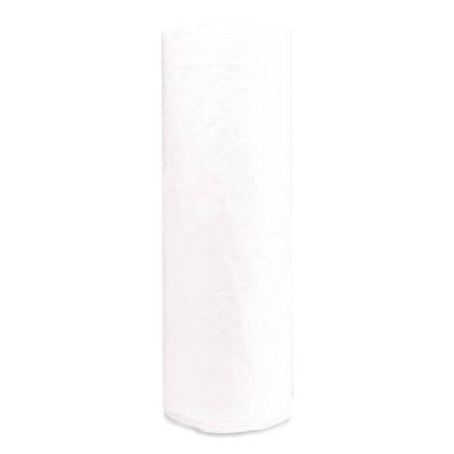 Image of Inteplast Group Institutional Low-Density Can Liners, 33 gal, 0.8 mil, 33" x 39", Natural, Interleaved Roll, 25 Bags/Roll, 6 Rolls/Carton