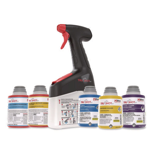 Image of SC Johnson Professional® TruShot 2.0 Restroom Cleaner, Fresh Scent, 9 oz Cartridge, 4/Carton