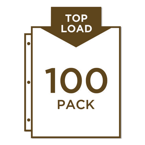 Image of Avery® Top-Load Recycled Polypropylene Sheet Protector, Semi-Clear, 100/box