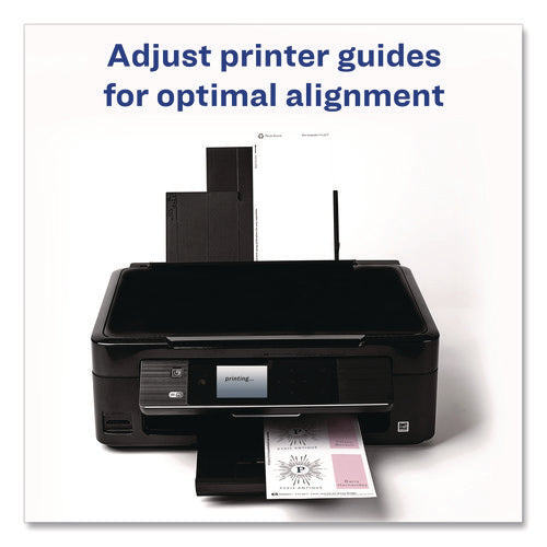 Image of Avery® Necklace-Style Badge Holder W/laser/inkjet Insert, Top Load, 4 X 3, We, 50/box