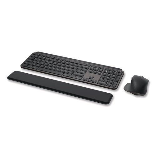 Image of Logitech® MX Keys Combo for Business Wireless Keyboard and Mouse Gen 2, 33 ft Wireless Range, Graphite