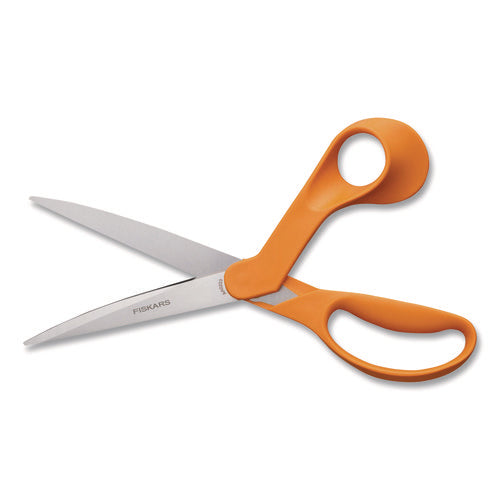 Image of Fiskars® Dressmaker Shears, 11.13 Long, 9" Cut Length, Orange Handle