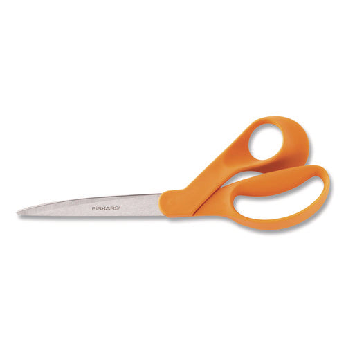 Image of Fiskars® Dressmaker Shears, 11.13 Long, 9" Cut Length, Orange Handle