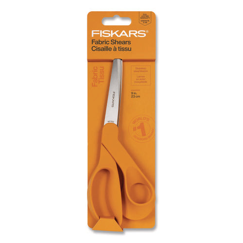 Image of Fiskars® Dressmaker Shears, 11.13 Long, 9" Cut Length, Orange Handle