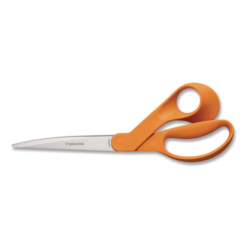 Image of Fiskars® Dressmaker Shears, 11.13 Long, 9" Cut Length, Orange Handle