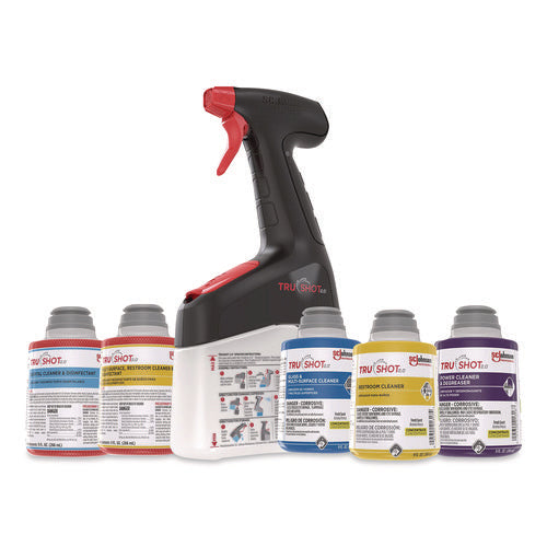 Image of SC Johnson Professional® TruShot 2.0 Power Cleaner, Fresh Scent, 9 oz Cartridge, 4/Carton