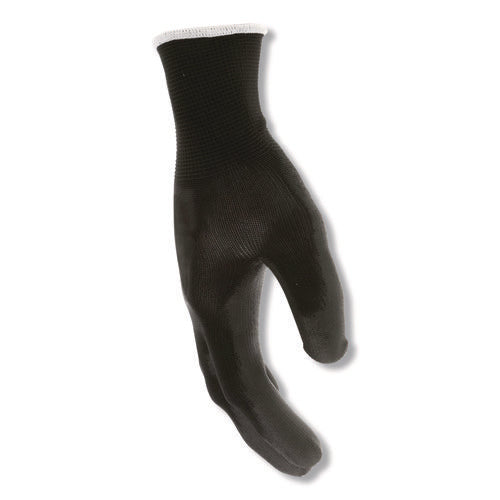 Image of MCR Safety Work Gloves, Black, Medium, Dozen