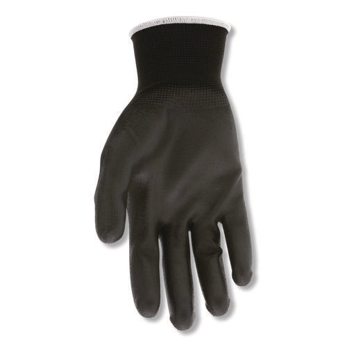 Image of MCR Safety Work Gloves, Black, Small, Dozen