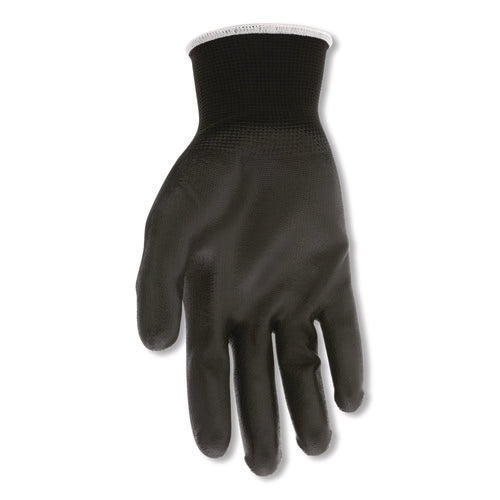 Image of MCR Safety Work Gloves, Black, X-Large, Dozen