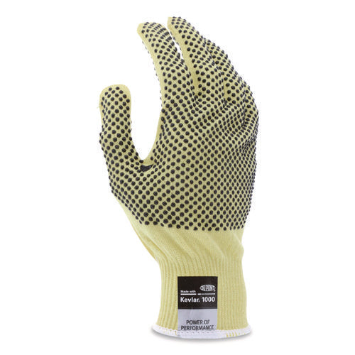 Image of MCR Safety CutPro Kevlar Gloves 9396, Yellow/Black, Large, Pair