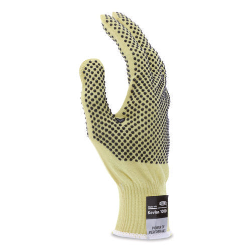 Image of MCR Safety CutPro Kevlar Gloves 9396, Yellow/Black, Large, Pair
