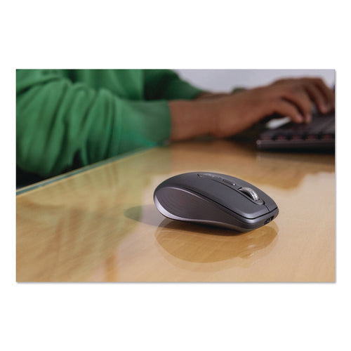 Image of Logitech® MX Master 3S for Business Wireless Mouse, 33 ft Wireless Range, Right, Black