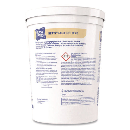 Image of Easy Paks® Neutral Cleaner, 0.5 Oz Packet, 90/tub