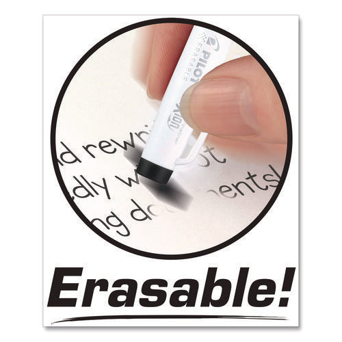 Image of Pilot® FriXion Fineliner Erasable Porous Point Pen, Stick, Fine 0.7 mm, Assorted Ink, Assorted Barrel, 12/Pack