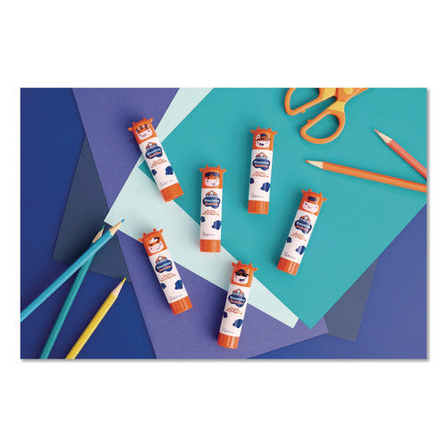 Image of Elmer's® BlooStick Buddies and Disappearing Purple Glue Stick Combo Pack, 0.21 oz, Dries Clear, 12/Pack