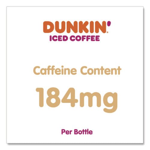 Image of Dunkin'® French Vanilla Iced Coffee Drink, 13.7 Oz Bottle, 12/carton