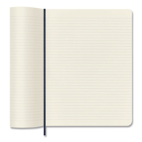 Image of Moleskine® Classic Collection Hard Cover Notebook, 1-Subject, Dotted Rule (4 sq/in), Sapphire Blue Cover, (240) 8.25 x 5 Sheets