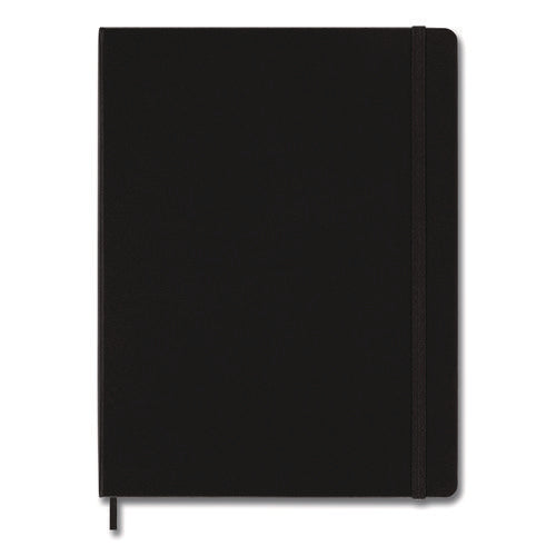 Image of Moleskine® Classic Colored Hardcover Notebook, 1-Subject, Narrow Rule, Black Cover, (192) 10 x 7.5 Sheets
