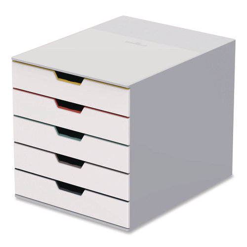 Image of Durable® Desktop Document Sorter, 5 Sections, For File Size A4 to C4, 11 x 14 x 11.5, Assorted Colors