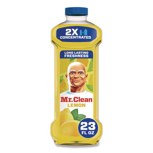 Image of Mr. Clean® Multi-Surface Antibacterial Cleaner, Lemon Scent, 23 oz Bottle, 6/Carton