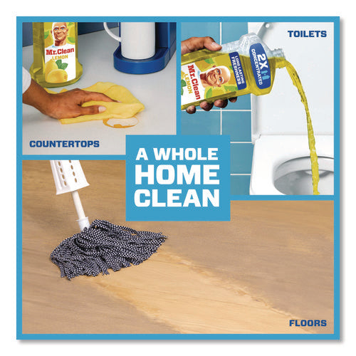Image of Mr. Clean® Multi-Surface Antibacterial Cleaner, Lemon Scent, 23 oz Bottle, 6/Carton