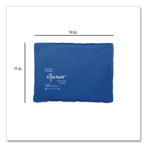 Image of Relief Pak® ColdSpot Reusable Cold Therapy Pack, 14 x 11, Blue Vinyl