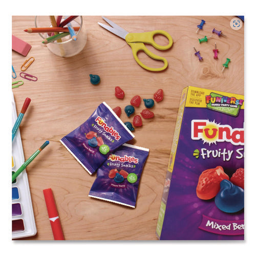 Image of Ferrara® Funables Fruity Snacks, Mixed Berry, 2.5 oz Bag, 48/Carton