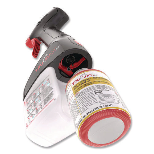 Image of SC Johnson Professional® TruShot 2.0 Disinfectant Multisurface Cleaner, Fresh Scent, 9 oz Cartridge, 4/Carton