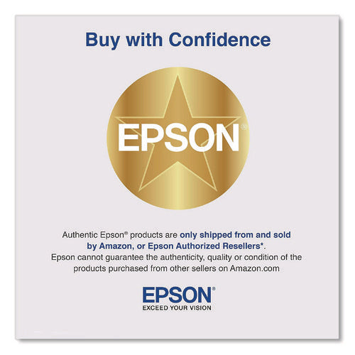 Image of Epson® Matte Presentation Paper, 4.9 Mil, 8.5 X 11, Matte Bright White, 100/pack