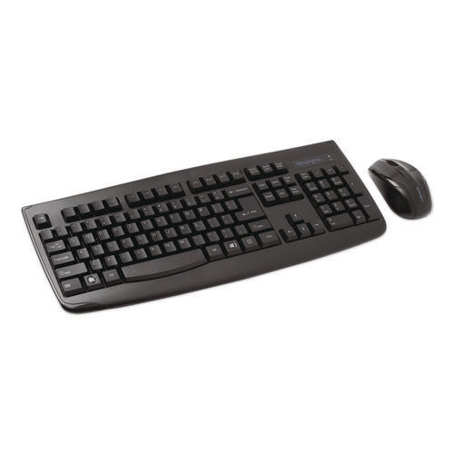 Image of Kensington® Pro Fit Wireless Desktop Set, 2.4 GHz, 6 ft, Black