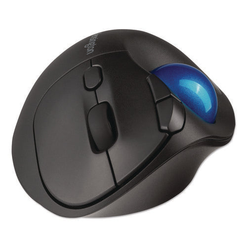 Image of Kensington® Pro Fit Ergo TB450 Trackball, 2.4 GHz Frequency/6 ft Wireless Range, Right Hand Use, Black
