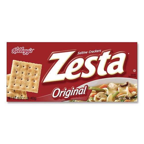 Image of Kellogg's® Zesta Original Saltine Crackers, Original Flavor, 16 oz Box