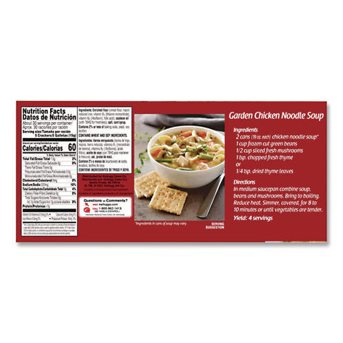 Image of Kellogg's® Zesta Original Saltine Crackers, Original Flavor, 16 oz Box