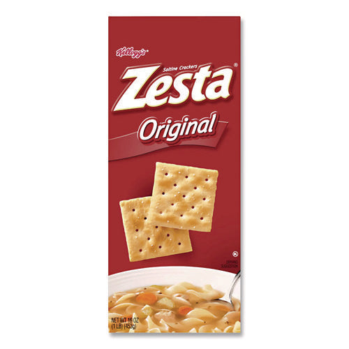 Image of Kellogg's® Zesta Original Saltine Crackers, Original Flavor, 16 oz Box