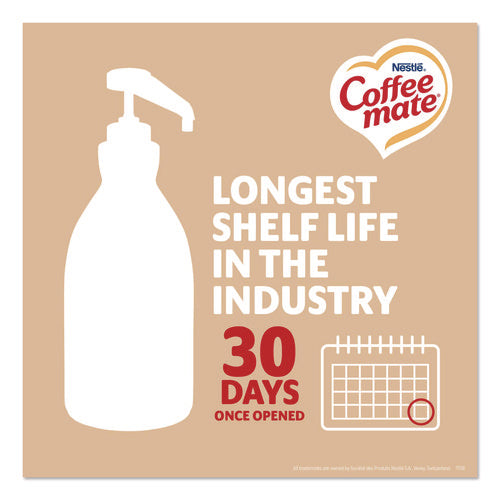 Image of Coffee mate® Liquid Coffee Creamer, Sweetened Original, 1.5 L Pump Bottle